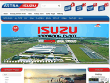 Tablet Screenshot of infoisuzu.com